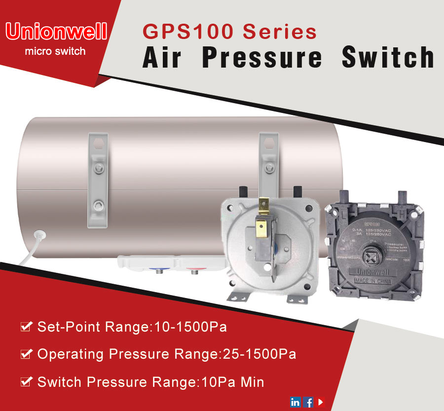 Air Pressure Switch With Unionwell