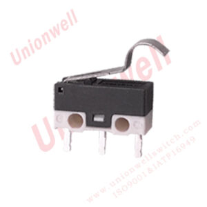 Subminiature Micro Switch 150gf Roller Lever