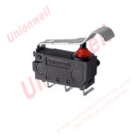 Subminiature Sealed Micro Switch Left Side PCB Terminals
