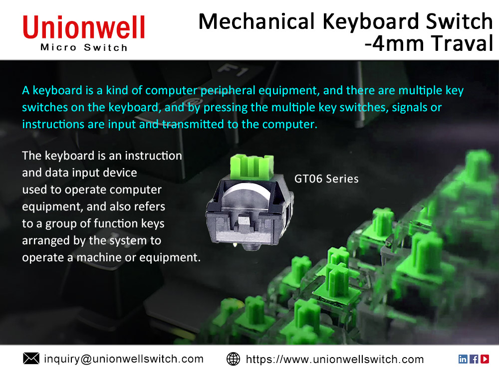 Something You Should Know About the Keyboard Switch