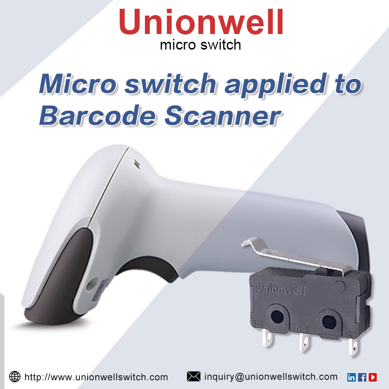 Miniature Micro Switch Used In Barcode Scanner