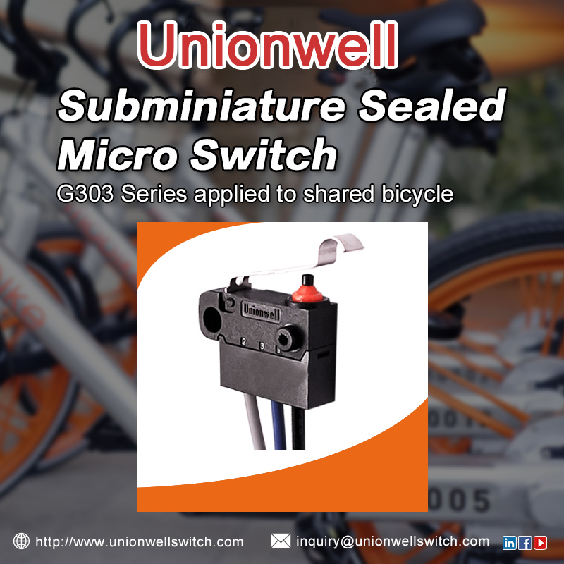 Subminiature Micro Switch Application In Shared Bicycle