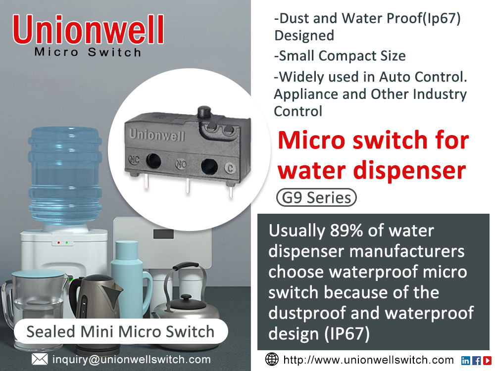 Micro Switches Used In Water Dispenser