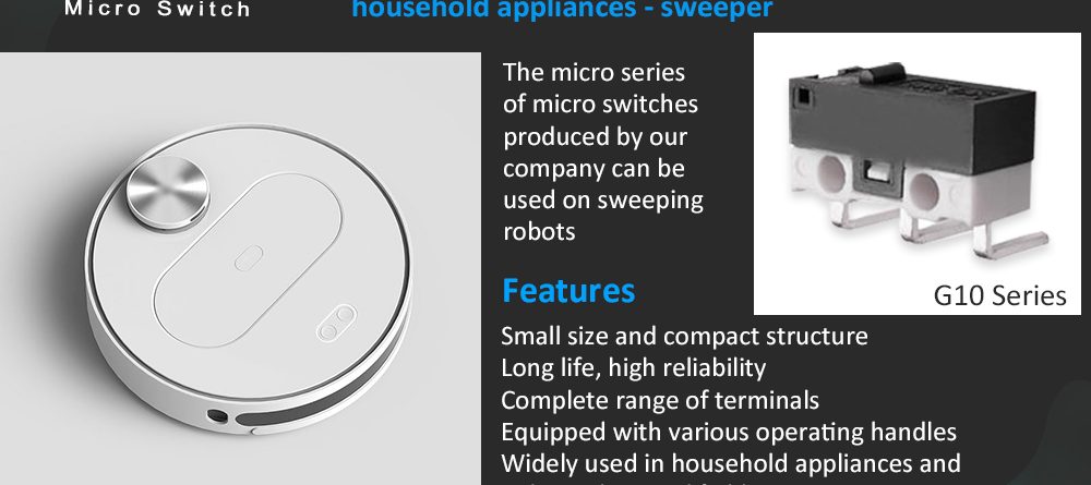 Micro switch: How To Run In Robot Cleaner