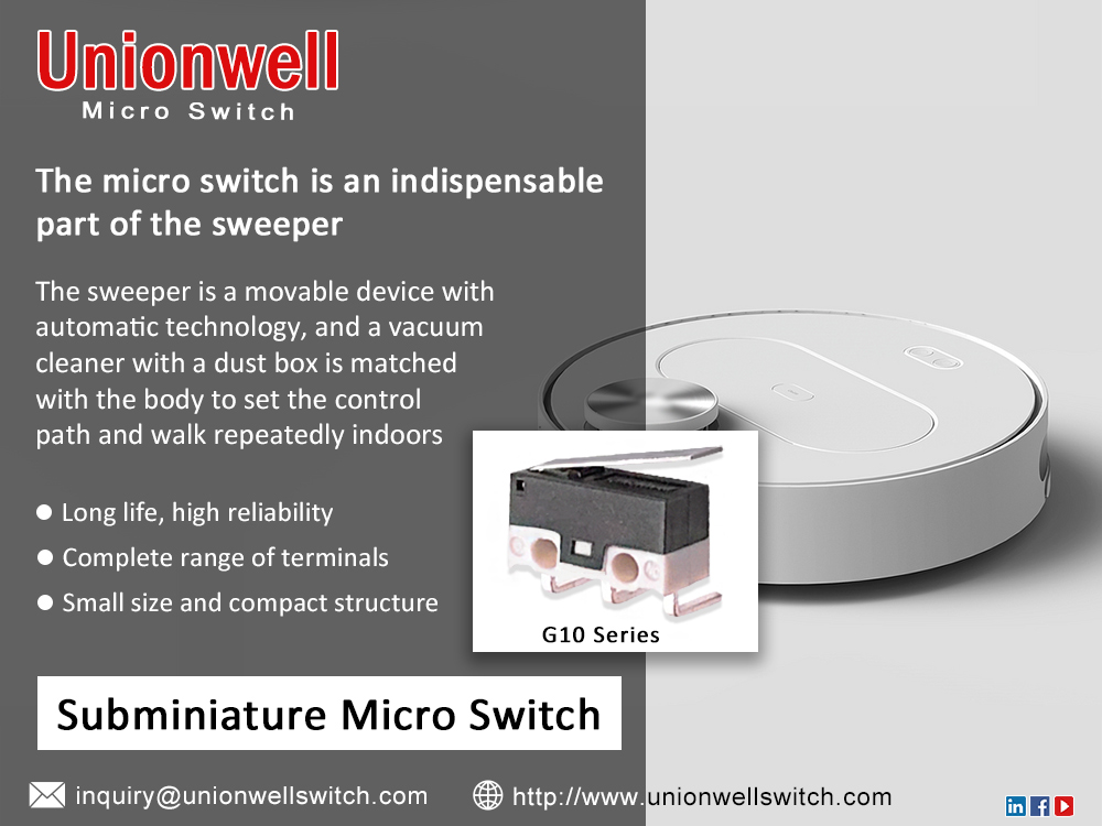 Subminiature Switch In Robot Cleaner