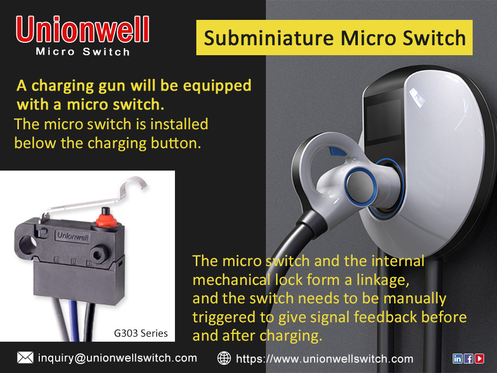 Micro Switch Inside Car Charging Gun